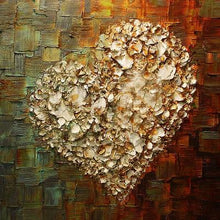 Load image into Gallery viewer, Heart Hand Painted Oil Painting / Canvas Wall Art UK HD06766