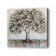 Load image into Gallery viewer, Tree Hand Painted Oil Painting / Canvas Wall Art UK HD07571