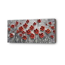 Load image into Gallery viewer, Flower Hand Painted Oil Painting / Canvas Wall Art HD08352