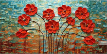 Load image into Gallery viewer, Flower Hand Painted Oil Painting / Canvas Wall Art UK HD08357
