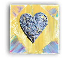 Load image into Gallery viewer, Heart Hand Painted Oil Painting / Canvas Wall Art UK HD08589