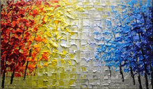 Load image into Gallery viewer, Forest Hand Painted Oil Painting / Canvas Wall Art UK HD08618