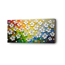 Load image into Gallery viewer, Flower Hand Painted Oil Painting / Canvas Wall Art HD08637