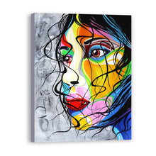 Load image into Gallery viewer, Portrait Woman Hand Painted Oil Painting / Canvas Wall Art UK HD07326
