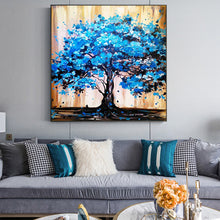Load image into Gallery viewer, New Tree Hand Painted Oil Painting / Canvas Wall Art HD010230
