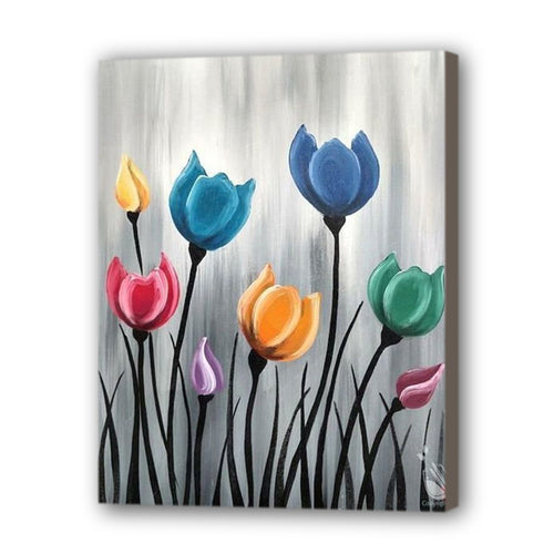 Flower Hand Painted Oil Painting / Canvas Wall Art UK HD010238