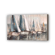 Load image into Gallery viewer, Boat Hand Painted Oil Painting / Canvas Wall Art UK HD010241
