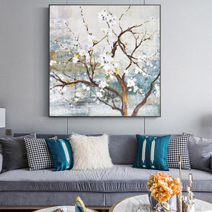 New Tree Hand Painted Oil Painting / Canvas Wall Art HD010251