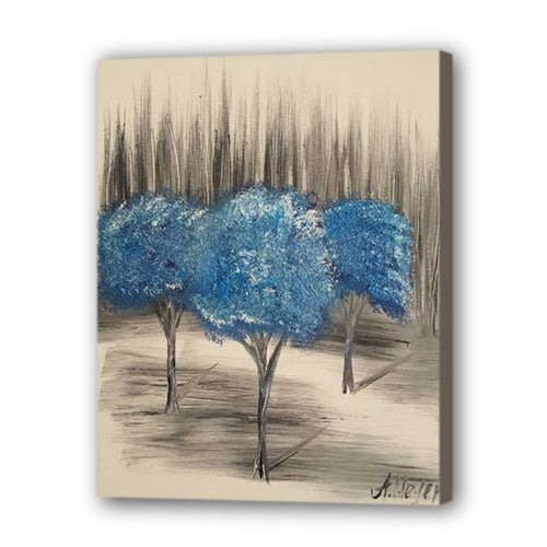Tree Hand Painted Oil Painting / Canvas Wall Art UK HD010258