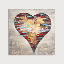 Load image into Gallery viewer, Heart Hand Painted Oil Painting / Canvas Wall Art UK HD010263
