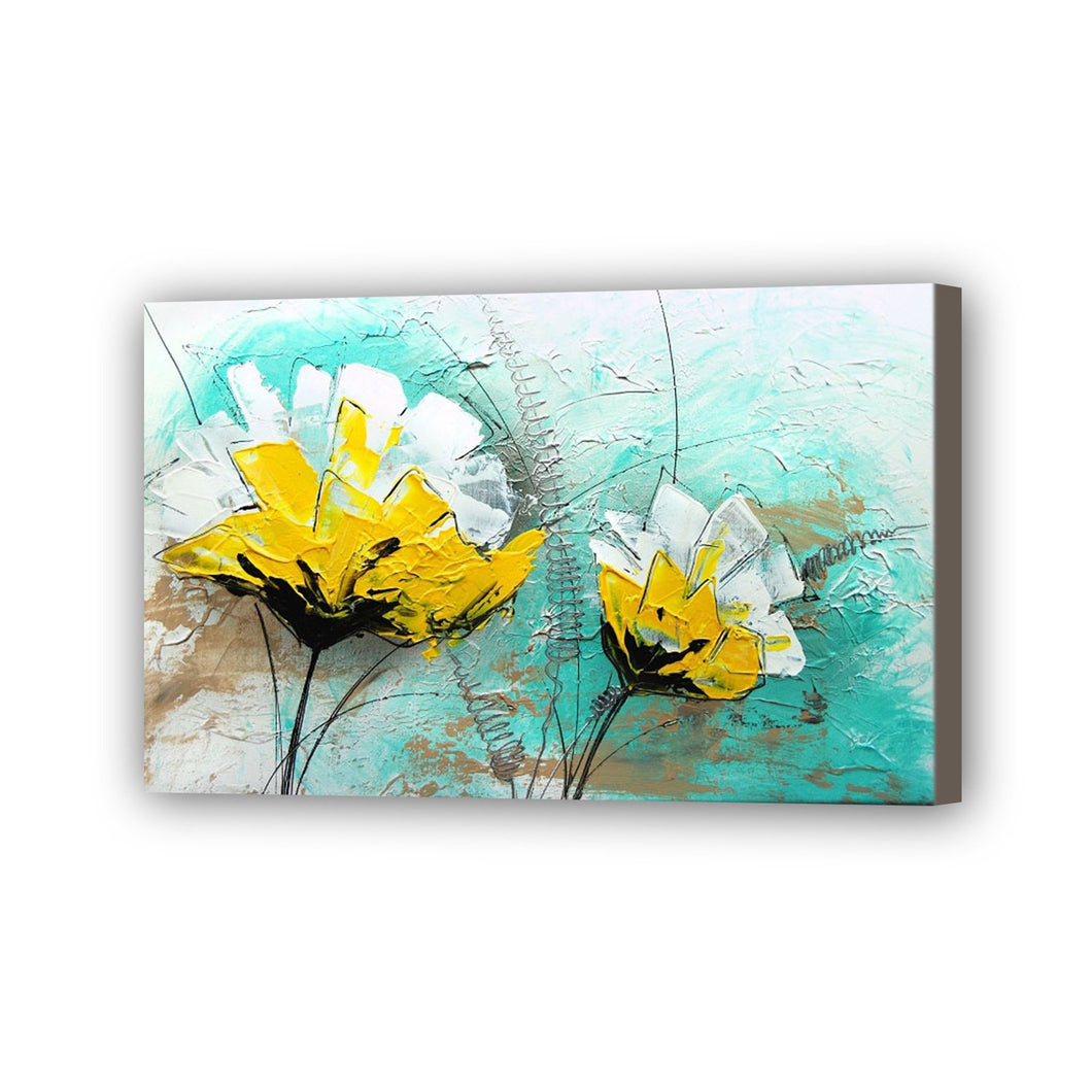 Flower Hand Painted Oil Painting / Canvas Wall Art UK HD010265
