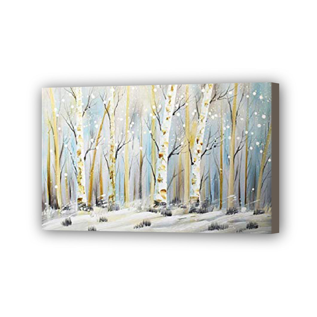 Tree Hand Painted Oil Painting / Canvas Wall Art HD010282