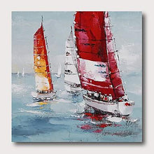 Load image into Gallery viewer, Boat Hand Painted Oil Painting / Canvas Wall Art UK HD010285
