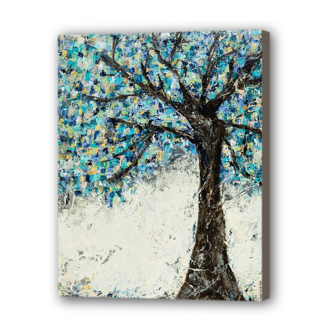 Tree Hand Painted Oil Painting / Canvas Wall Art UK HD010286