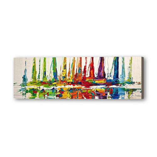 Boat Hand Painted Oil Painting / Canvas Wall Art UK HD010306