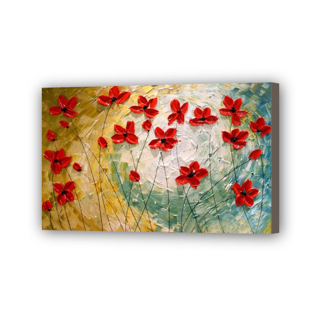Flower Hand Painted Oil Painting / Canvas Wall Art UK HD010307