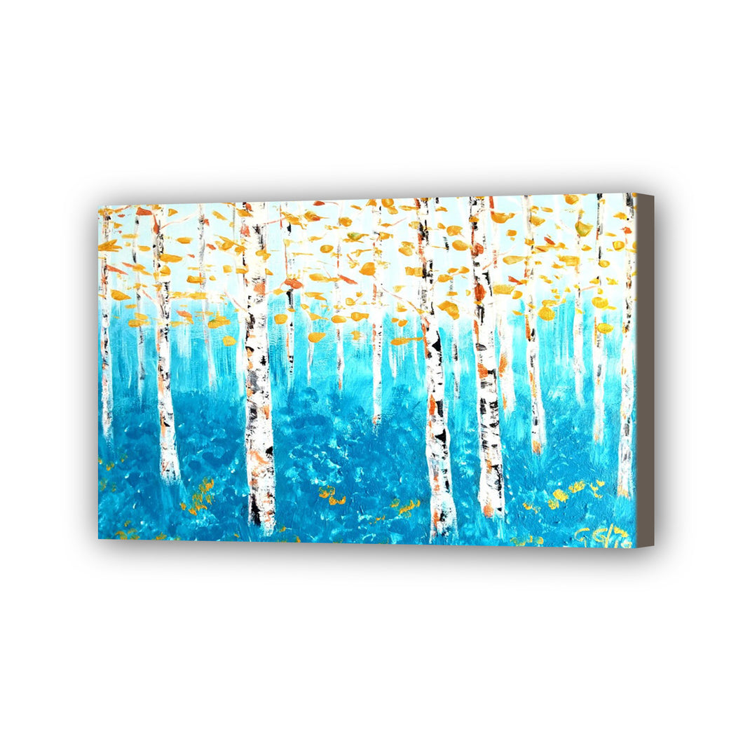 Tree Hand Painted Oil Painting / Canvas Wall Art HD010310