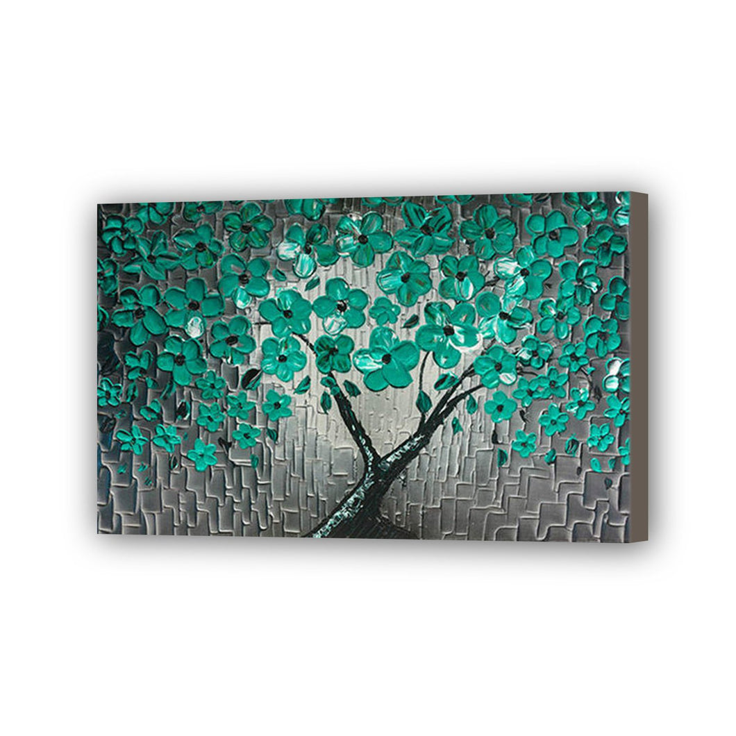 Tree Hand Painted Oil Painting / Canvas Wall Art UK HD010326