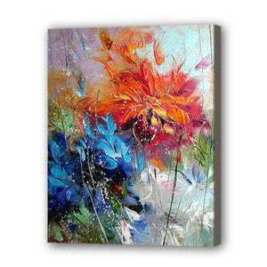 Flower Hand Painted Oil Painting / Canvas Wall Art UK HD010342