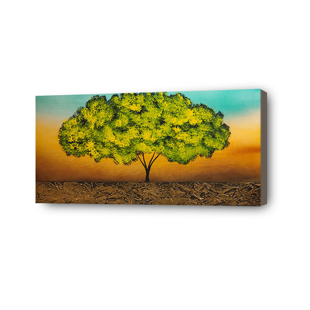 Tree Hand Painted Oil Painting / Canvas Wall Art HD010345