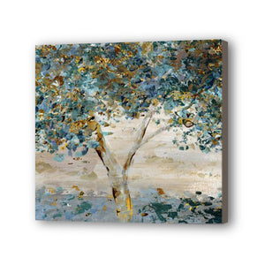 Tree Hand Painted Oil Painting / Canvas Wall Art UK HD010365