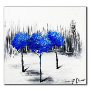 Tree Hand Painted Oil Painting / Canvas Wall Art UK HD010383