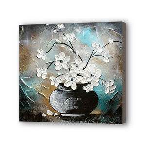 Flower Hand Painted Oil Painting / Canvas Wall Art UK HD010390