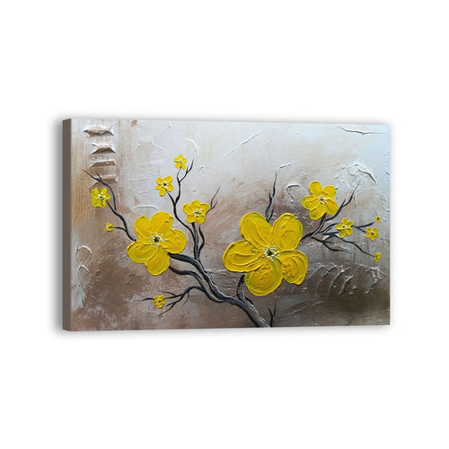 Flower Hand Painted Oil Painting / Canvas Wall Art UK HD010399