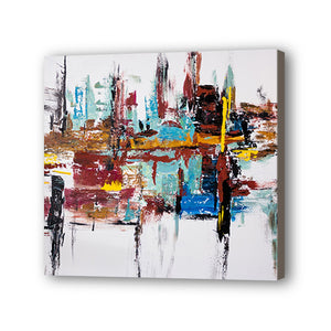 Abstract Hand Painted Oil Painting / Canvas Wall Art UK HD010404