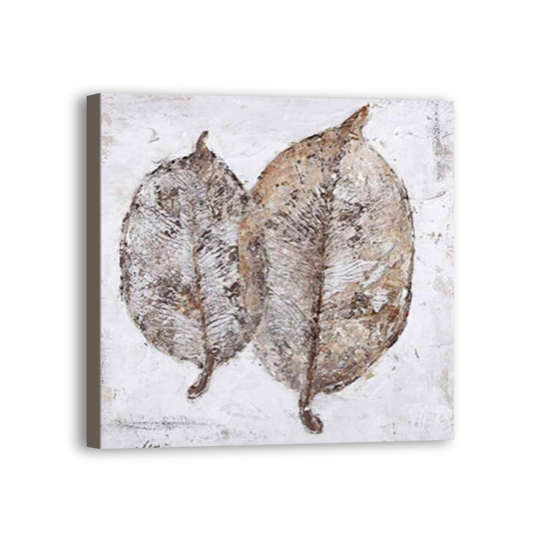 Leaf Hand Painted Oil Painting / Canvas Wall Art UK HD010411