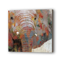 Load image into Gallery viewer, Elephant Hand Painted Oil Painting / Canvas Wall Art UK HD010419
