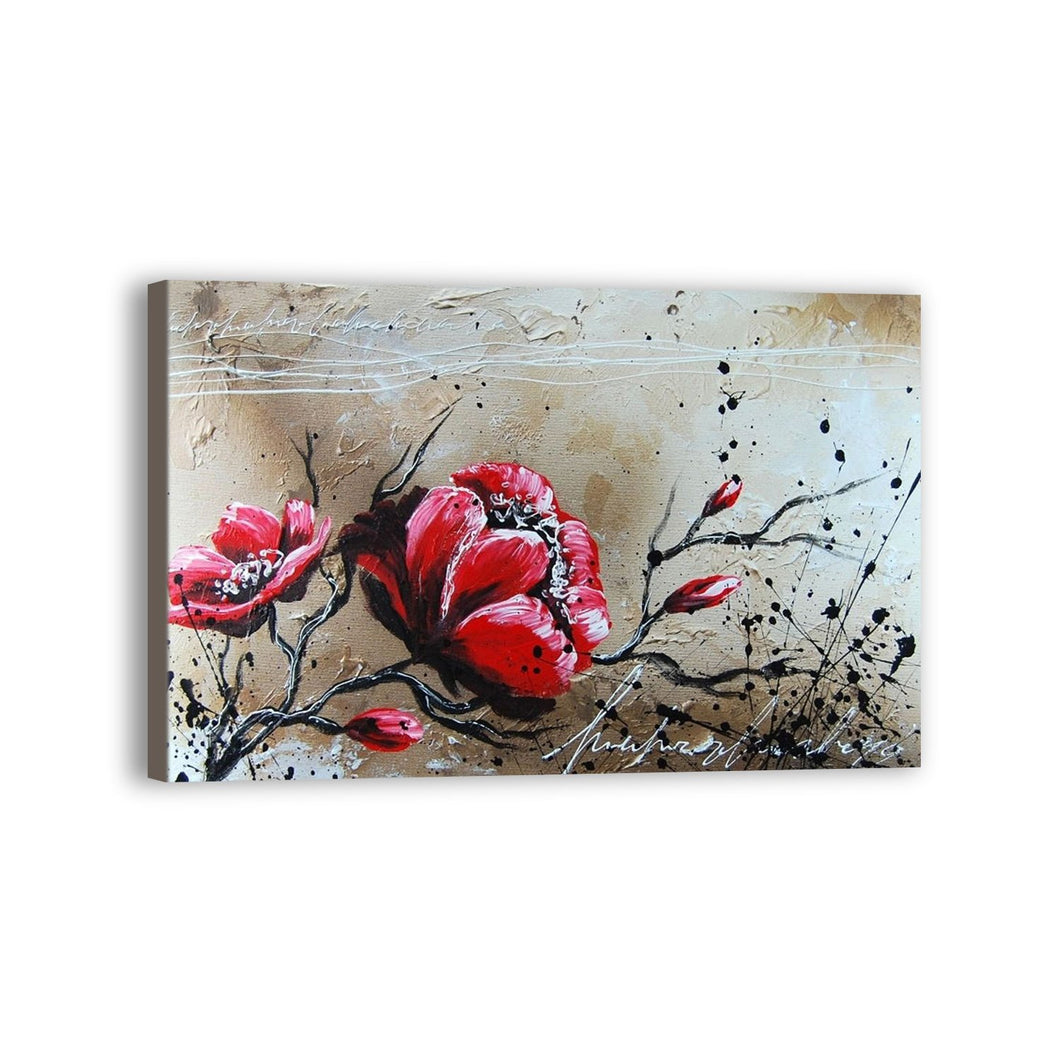 Flower Hand Painted Oil Painting / Canvas Wall Art UK HD010423