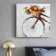 Load image into Gallery viewer, Bicycle Hand Painted Oil Painting / Canvas Wall Art HD010432

