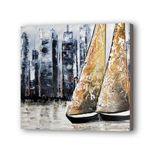 Load image into Gallery viewer, Boat Hand Painted Oil Painting / Canvas Wall Art UK HD010434
