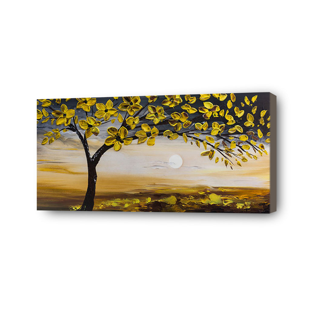 Tree Hand Painted Oil Painting / Canvas Wall Art HD010443
