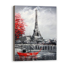 Load image into Gallery viewer, 2020 Eiffel Tower Hand Painted Oil Painting / Canvas Wall Art UK HD010463
