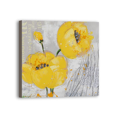 Flower Hand Painted Oil Painting / Canvas Wall Art UK HD010474