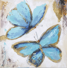Load image into Gallery viewer, Butterfly Hand Painted Oil Painting / Canvas Wall Art UK HD010485
