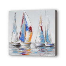 Load image into Gallery viewer, Boat Hand Painted Oil Painting / Canvas Wall Art UK HD010498
