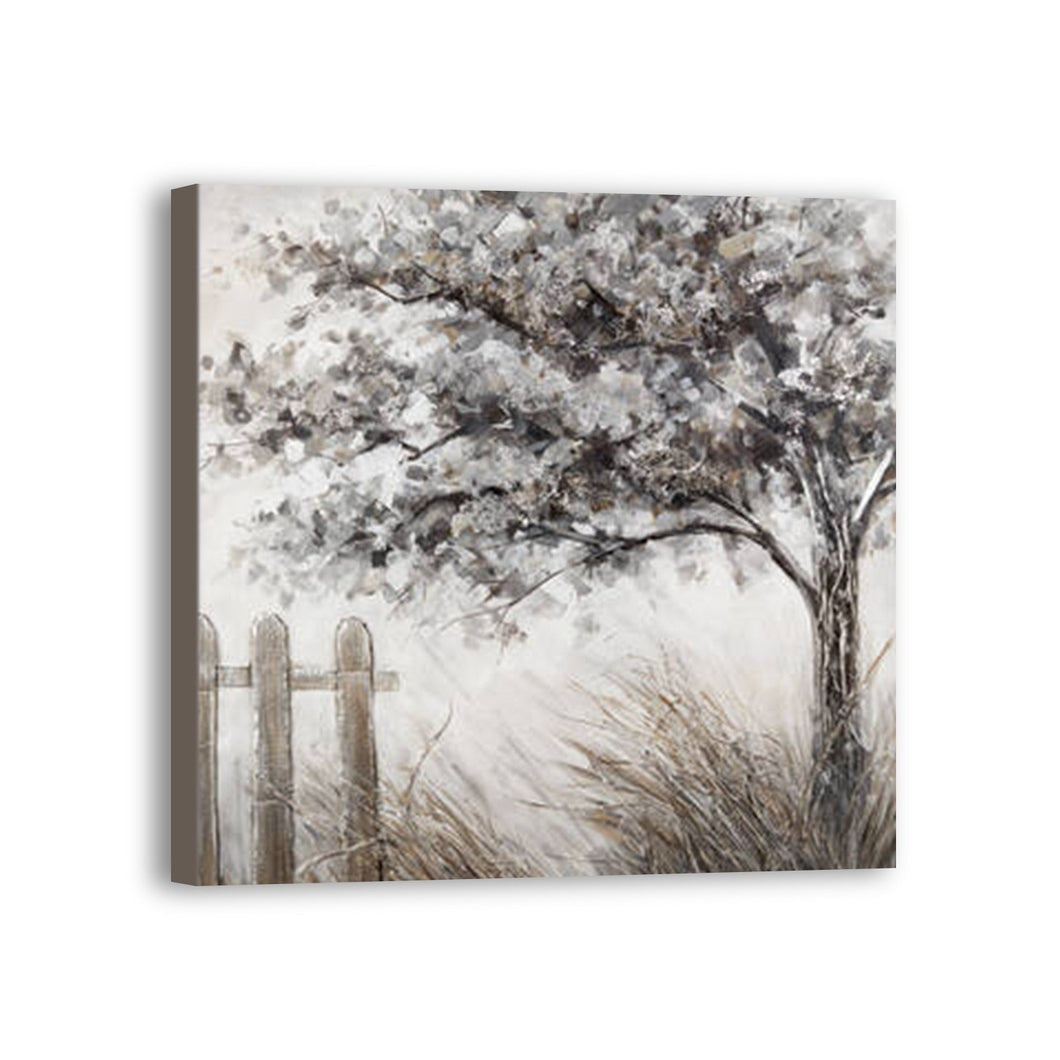Tree Hand Painted Oil Painting / Canvas Wall Art UK HD010505