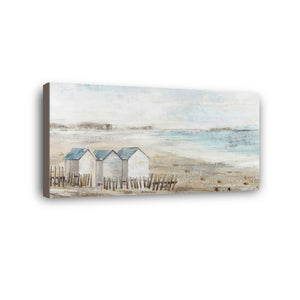 Beach Hand Painted Oil Painting / Canvas Wall Art HD010509