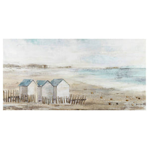 Beach Hand Painted Oil Painting / Canvas Wall Art UK HD010509