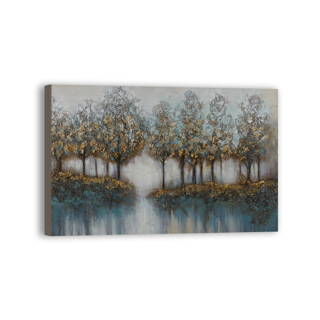 Forest Hand Painted Oil Painting / Canvas Wall Art HD010515
