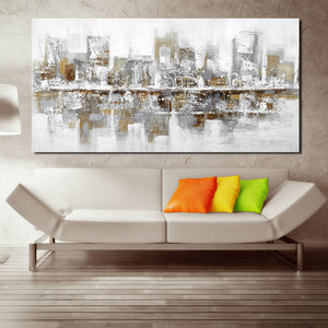 Abstract Hand Painted Oil Painting / Canvas Wall Art HD010516