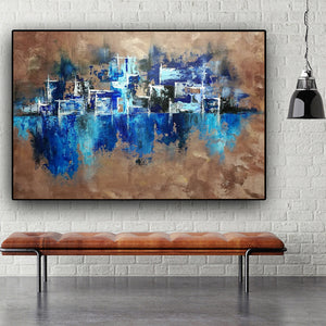 Abstract Hand Painted Oil Painting / Canvas Wall Art HD010559