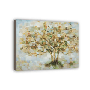 Tree Hand Painted Oil Painting / Canvas Wall Art HD010577