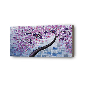 Tree Hand Painted Oil Painting / Canvas Wall Art HD010578