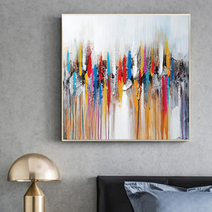 Abstract Hand Painted Oil Painting / Canvas Wall Art HD010583