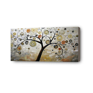 Tree Hand Painted Oil Painting / Canvas Wall Art HD010584