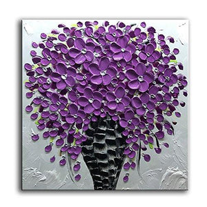Flower Hand Painted Oil Painting / Canvas Wall Art UK HD010598